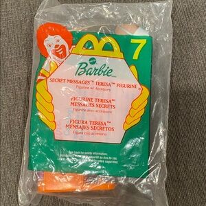 2000 Barbie McDonald’s Happy Meal Toy - Secret Messages Teresa    vintage toys